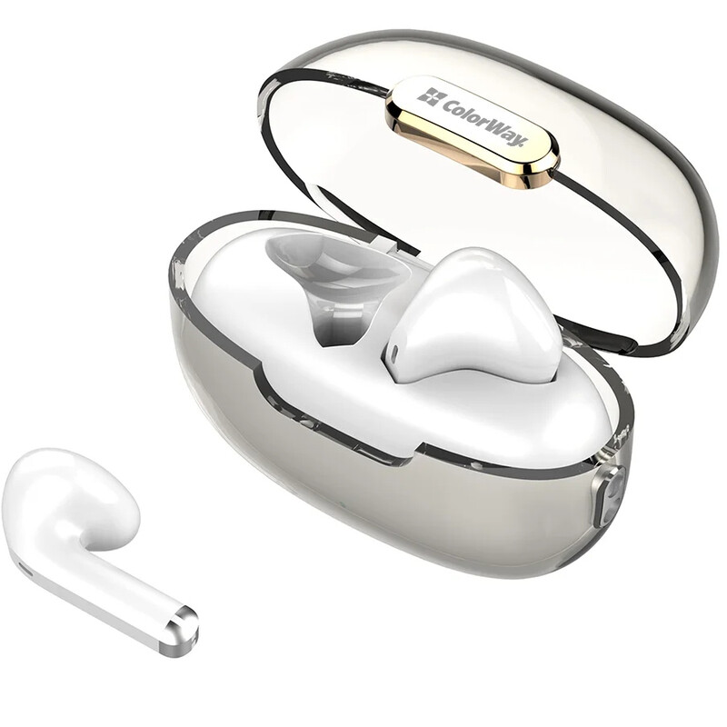 Bluetooth-гарнитура СolorWay Slim TWS-2 Earbuds White (CW-TWS2WT)