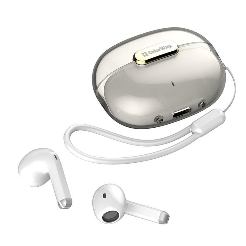 Bluetooth-гарнитура СolorWay Slim TWS-2 Earbuds White (CW-TWS2WT)