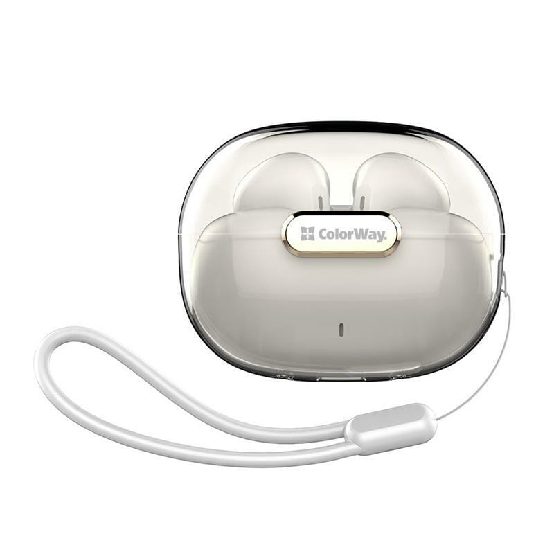 Bluetooth-гарнитура СolorWay Slim TWS-2 Earbuds White (CW-TWS2WT)