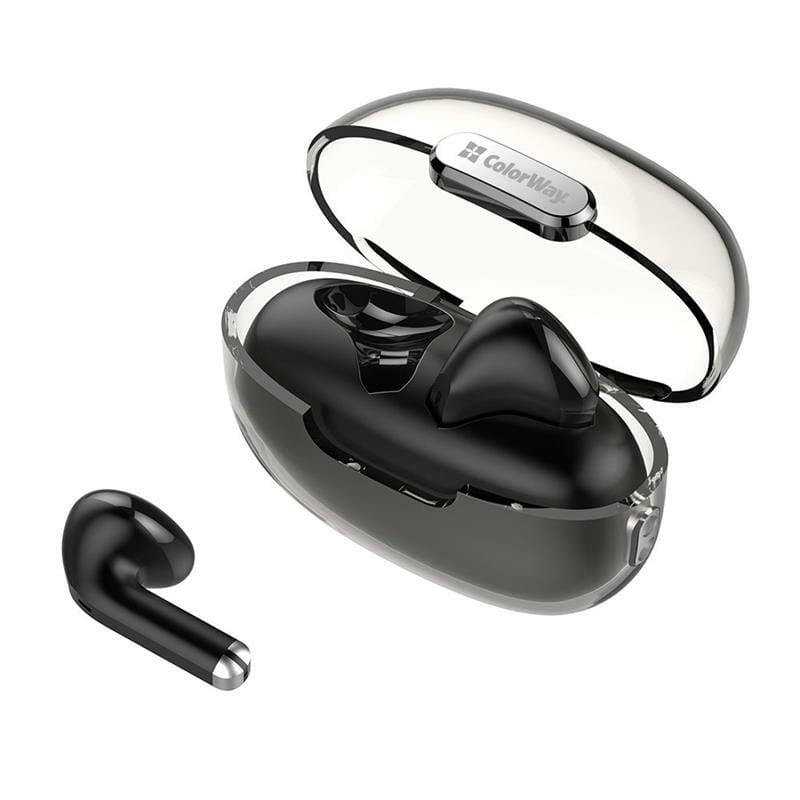 Bluetooth-гарнитура СolorWay Slim TWS-2 Earbuds Black (CW-TWS2BK)