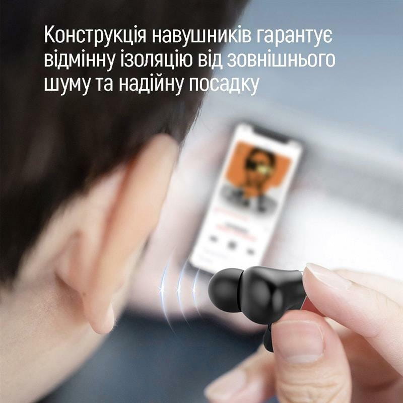 Bluetooth-гарнитура СolorWay TWS-3 Earbuds Black (CW-TWS3BK)