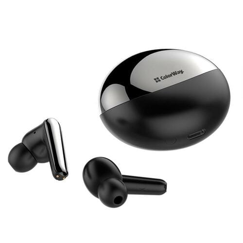 Фото - Навушники ColorWay Bluetooth-гарнітура СolorWay TWS-3 Earbuds Black  CW-TWS3BK (CW-TWS3BK)