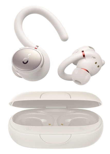 Bluetooth-гарнитура Anker SoundCore Sport X10 Oat White (A3961G21)