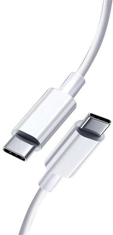 Сетевое зарядное устройство T-phox T-P01 White, PD 18W + кабель USB Type-C, 1 м (T-P01(W)+Type-C)