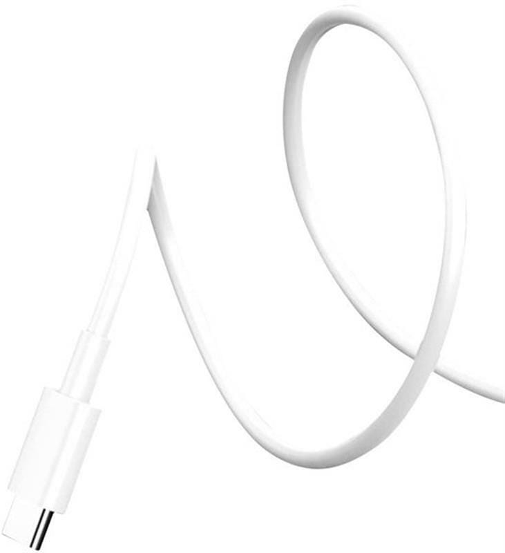 Сетевое зарядное устройство T-phox T-P01 White, PD 18W + кабель USB Type-C, 1 м (T-P01(W)+Type-C)