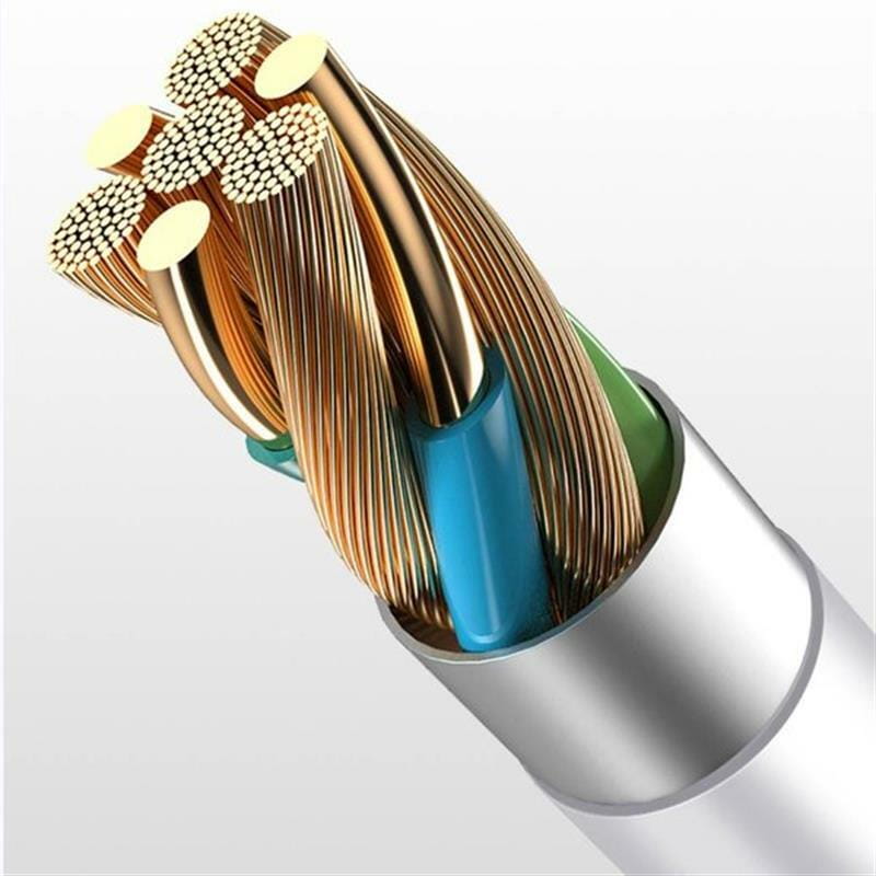 Сетевое зарядное устройство T-phox T-P01 White, PD 18W + кабель USB Type-C, 1 м (T-P01(W)+Type-C)