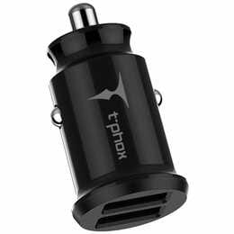 Автомобільний зарядний пристрій T-phox T-S09 Charger Set Black, 2.4 A, 2хUSB + кабель micro USB 1.2 м (T-S09 SET M B)