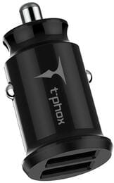 Купити Автомобільний зарядний пристрій T-phox T-S09 Charger Set Black, 2.4 A, 2хUSB + кабель micro USB 1.2 м (T-S09 SET M B) Автомобільний зарядний пристрій T-phox T-S09 Charger Set Black, 2.4 A, 2хUSB + кабель micro USB 1.2 м (T-S09 SET M B)