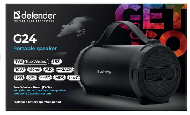 Акустична система Defender G24 Black (65124)