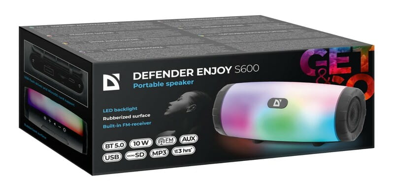 Акустична система Defender Enjoy S600 Black (65603)
