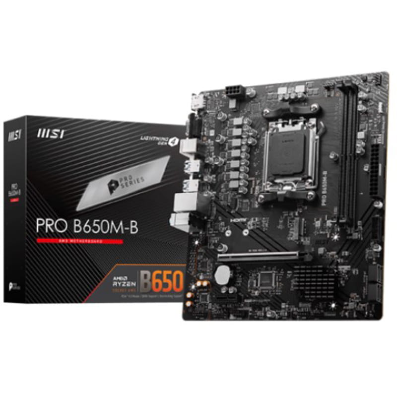 Материнская плата MSI Pro B650M-B Socket AM5
