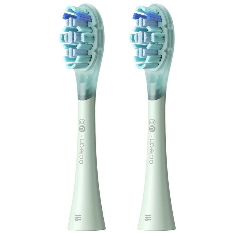 Насадка для зубной электрощетки Oclean UG01 G02 Ultra Gum Care Brush Green (2 шт) (6970810553536)