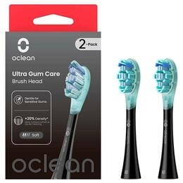 Насадка для зубной электрощетки Oclean UG02 B02 Ultra Gum Care Brush Black (2 шт) (6970810553567)