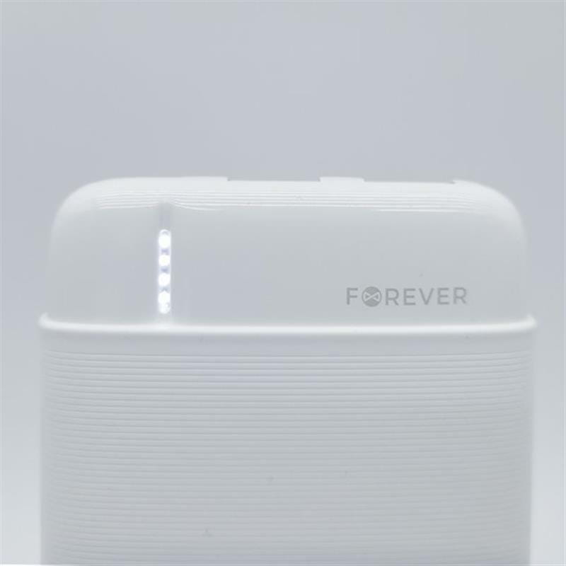Універсальна мобільна батарея Forever TB-100M 10000mAh White (1283126565106)