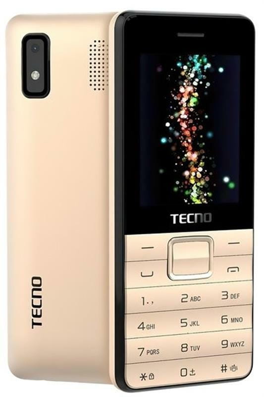 Мобільний телефон TECNO T372 Triple Sim Champagne Gold (4895180746840)