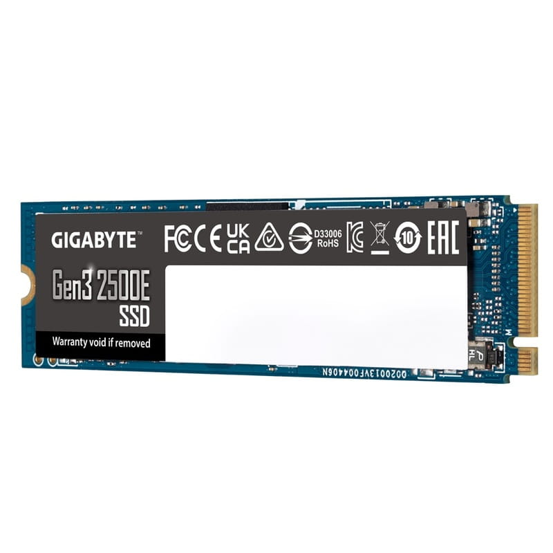 Накопитель SSD 500GB Gigabyte Gen3 2500E M.2 PCIe NVMe 3.0 x4 3D TLC (G325E500G)_сборка