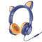 Фото - Гарнітура Hoco W36 Cat Ear Midnight Blue (W36MB) | click.ua