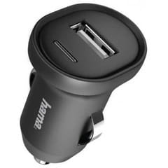 Автомобильное зарядное устройство Hama (1USBx1A) Black (2000985340243) OEM