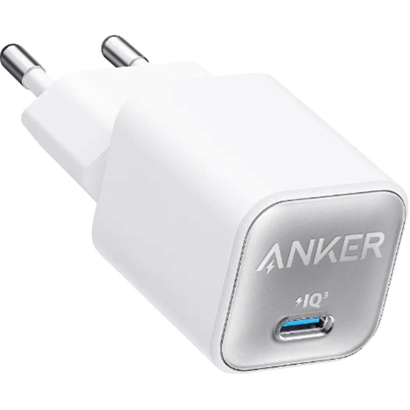 Сетевое зарядное устройство Anker PowerPort 511 Nano III White, 30 W USB Type-C (A2147G21)