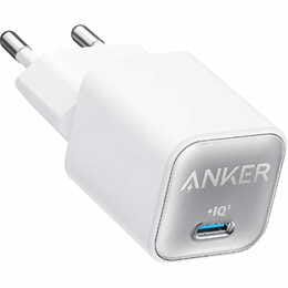 Сетевое зарядное устройство Anker PowerPort 511 Nano III White, 30 W USB Type-C (A2147G21)