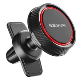 Держатель автомобильный Borofone BH12 Magnetic Black (BH12B)