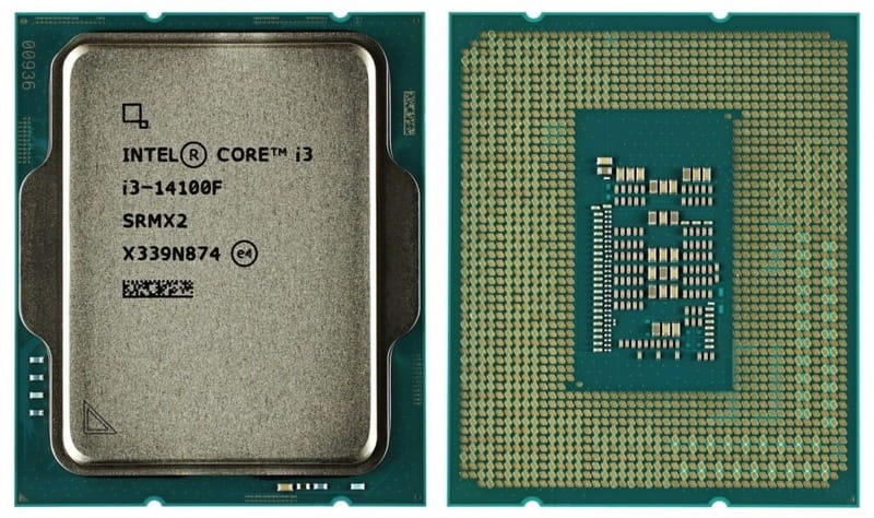 Процессор Intel Core i3 14100F 3.5GHz (12MB, Raptor Lake Refresh, 60W, S1700) Box (BX8071514100F)