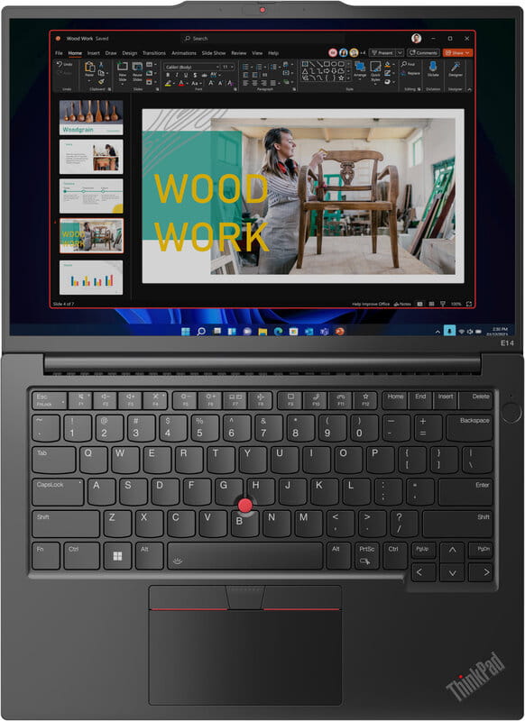 Ноутбук Lenovo ThinkPad E14 Gen 5 (21JR0030RA) Graphite Black