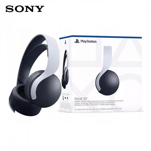Гарнитура Sony PlayStation Pulse 3D Wireless White (9387909)