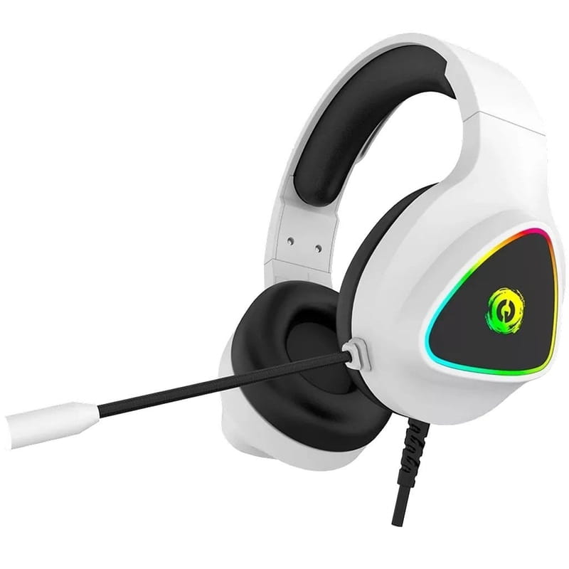 Гарнітура Canyon Shadder GH-6 Gaming 3.5 мм RGB White (CND-SGHS6W)