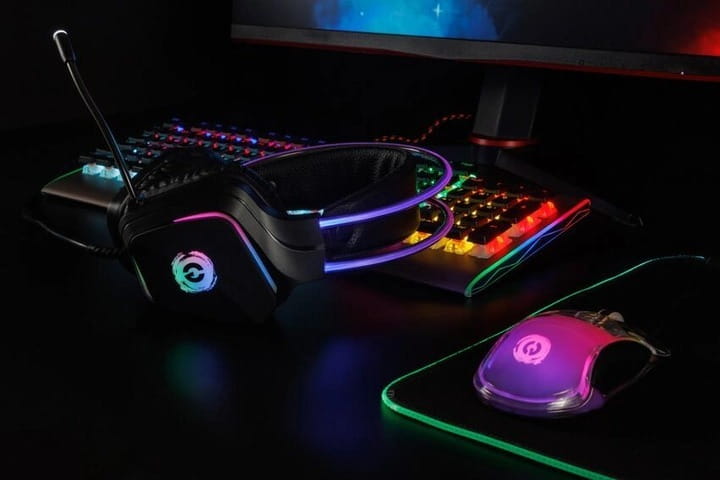 Гарнитура Canyon Darkless GH-9A Gaming 3.5 мм RGB Black (CND-SGHS9A)