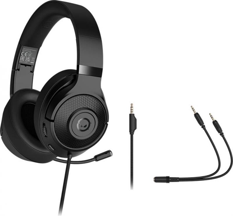 Гарнитура Canyon Lorgar Noah 101 Gaming 3.5 мм Black (LRG-GHS101B)