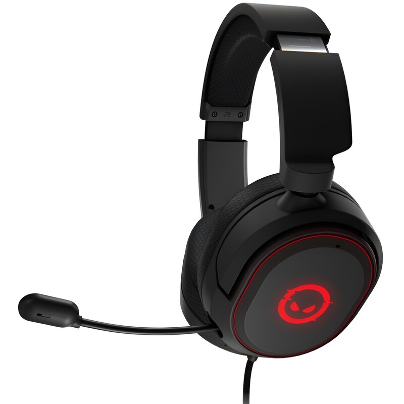 Гарнітура Canyon Lorgar Kaya 460 Gaming RGB USB Black (LRG-GHS460)
