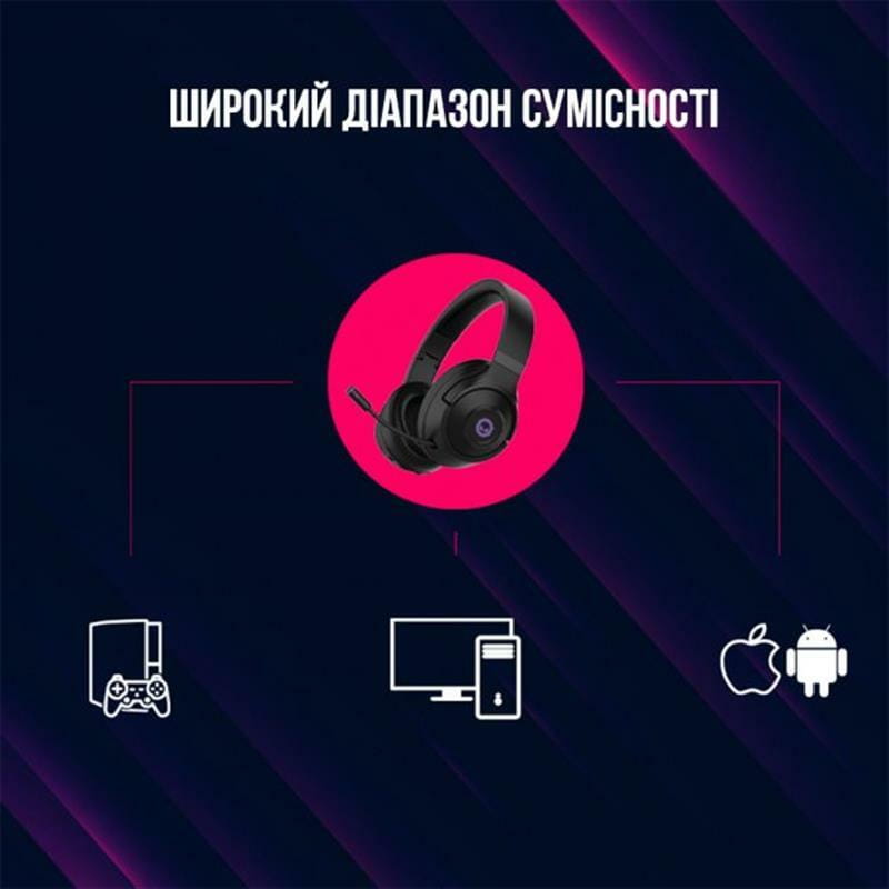 Гарнитура Canyon Lorgar Noah 701 Black (LRG-GHS701)