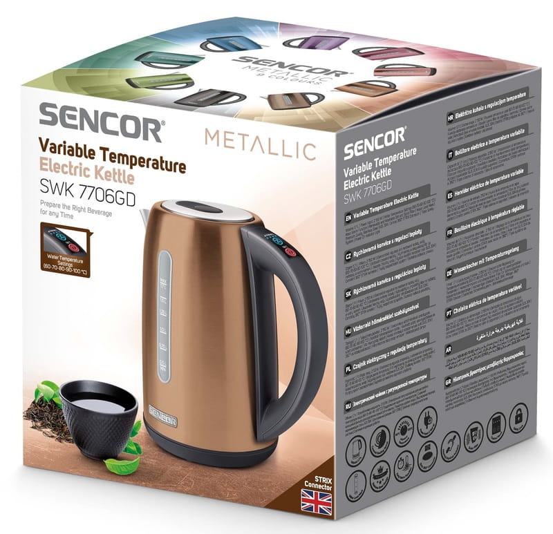 Електрочайник Sencor SWK 7706GD