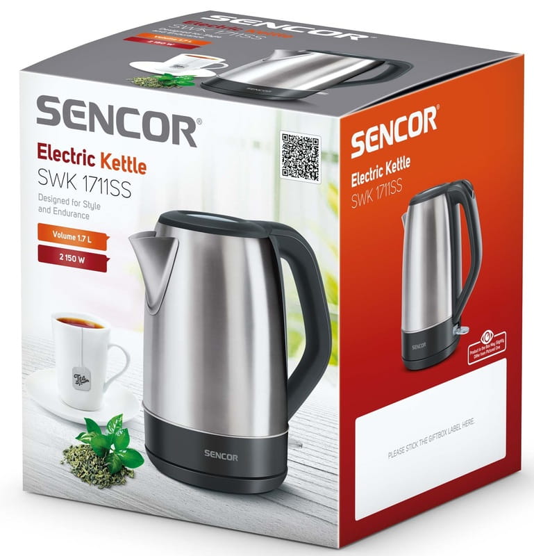 Электрочайник Sencor SWK 1711SS