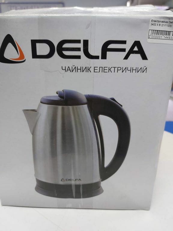 Електрочайник Delfa 3402 X