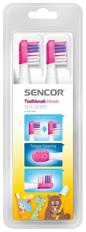 Насадка для зубної електрощітки Sencor SOX 013RS 4шт
