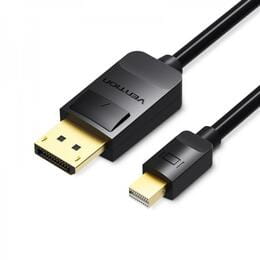 Купить Кабель Vention MiniDisplayPort-DisplayPort, v1.2, 1.5 m, Black (HAABG) Кабель Vention MiniDisplayPort-DisplayPort, v1.2, 1.5 m, Black (HAABG)