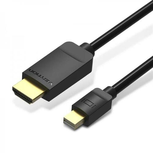 Фото - Кабель Vention   MiniDisplayPort-HDMI, v1.4, 2 m, Black  HABBH (HABBH)