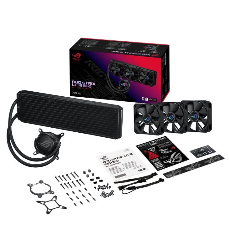 Система водяного охлаждения Asus ROG Strix LC III 360 (90RC00T0-M0UAY0)