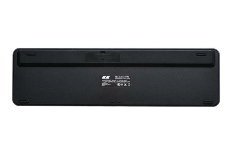 Клавиатура беспроводная 2E KS240 WL BT Gray (2E-KS240WG_UA)