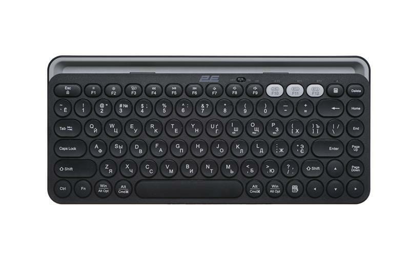 Клавіатура бездротова 2E KS250 WL BT Black (2E-KS250WBK_UA)