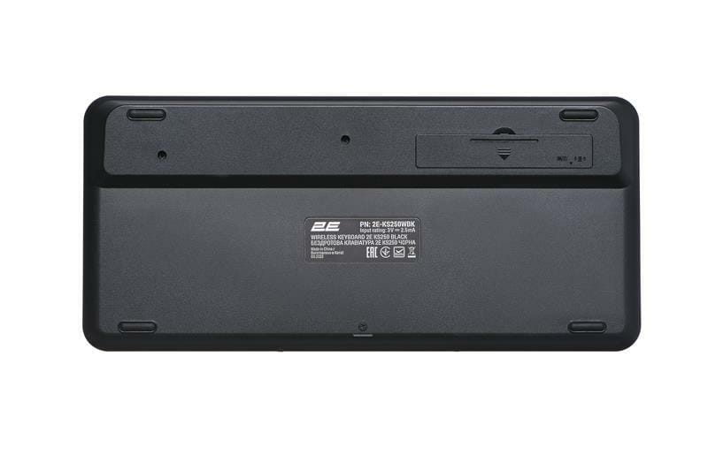 Клавиатура беспроводная 2E KS250 WL BT Black (2E-KS250WBK_UA)