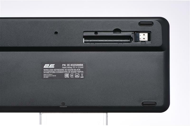 Клавиатура беспроводная 2E KS250 WL BT Black (2E-KS250WBK_UA)