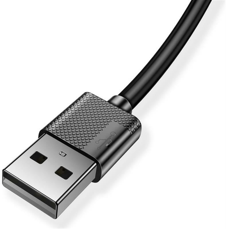 Кабель T-phox Nets T-M801 USB - micro USB (M/M), 1.2 м, Black (T-M801 black)