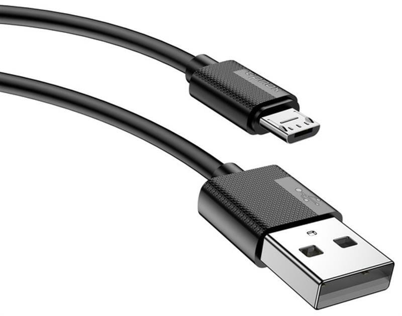 Кабель T-phox Nets T-M801 USB - micro USB (M/M), 1.2 м, Black (T-M801 black)