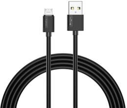 Кабель T-phox Nets T-M801 USB - micro USB (M/M), 1.2 м, Black (T-M801 black)