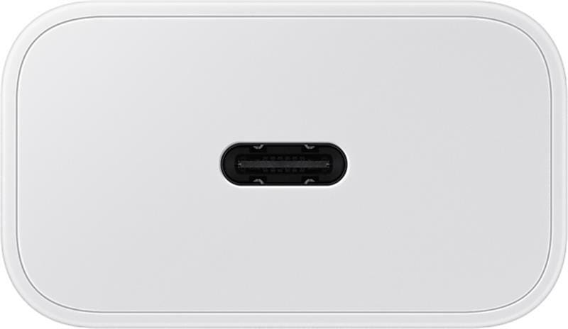 Сетевое зарядное устройство Samsung EP-T2510XWEGEU White, 25W + кабель USB Type-C