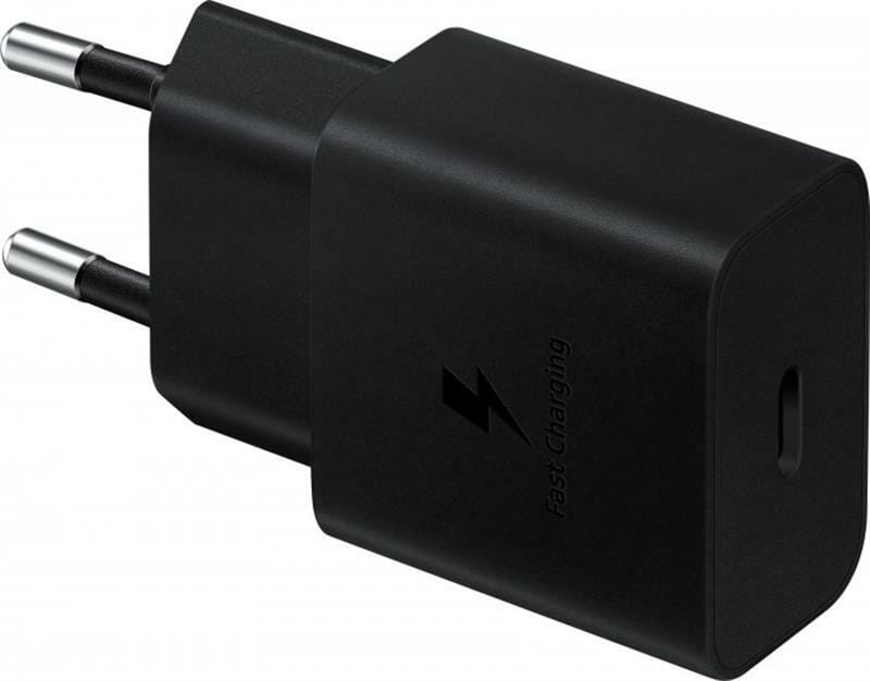 Сетевое зарядное устройство Samsung EP-T1510X Black, 1хUSB Type-C, 15W (EP-T1510NBEGRU)