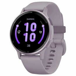 Смарт-часы Garmin Vivoactive 5 Metallic Orchid Aluminum Bezel with Orchid Case and Silicone Band (010-02862-53)